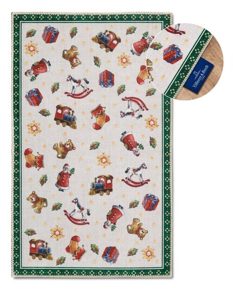 Zielony dywan ze świątecznym motywem 50x80 cm Green Christmas – Villeroy&Boch