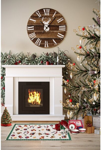 Zielony dywan ze świątecznym motywem 50x80 cm Green Christmas – Villeroy&Boch
