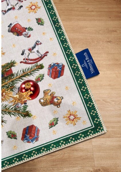 Zielony dywan ze świątecznym motywem 50x80 cm Green Christmas – Villeroy&Boch