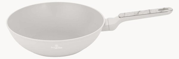 Wok z powłoką zapobiegającą przywieraniu Sahara Marble