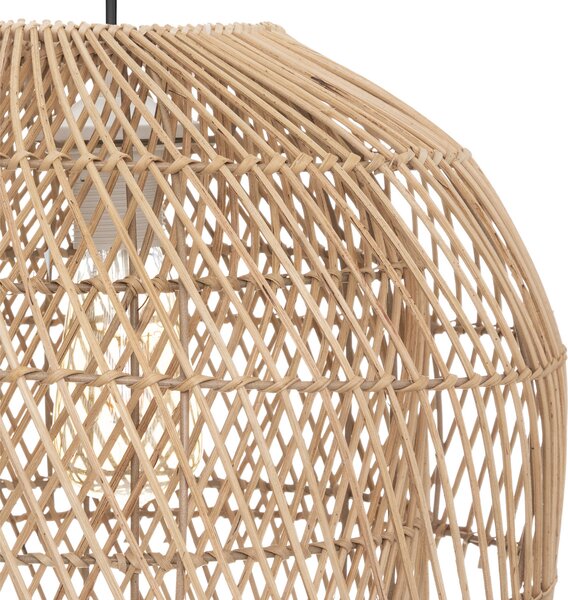 Wisząca lampa rattanowa KERY