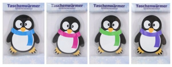 Grzejąca poduszka żelowa Penguin, różowy