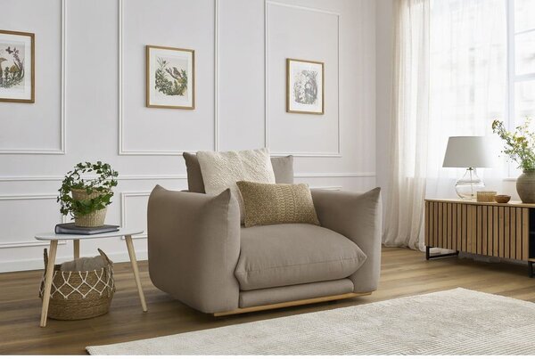 Beżowy fotel Ernest – Bobochic Paris