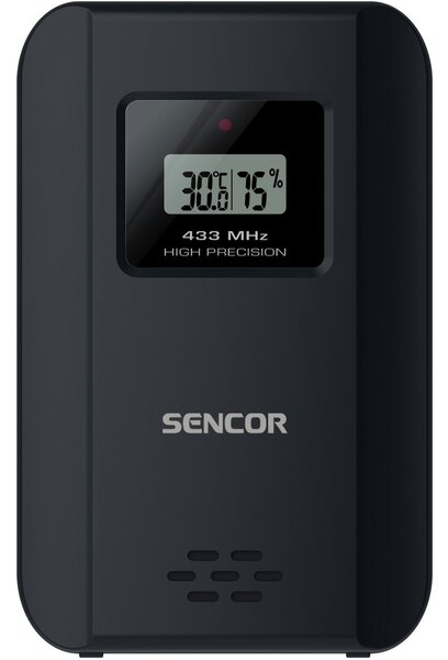 Sencor SWS 5800 stacja pogodowa, czarna