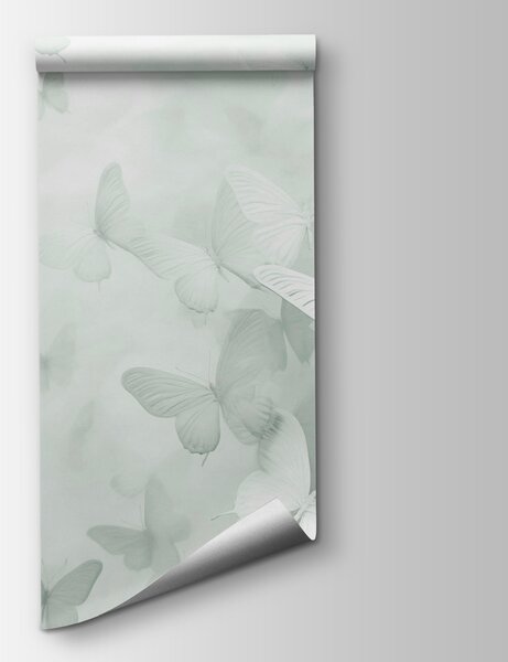 Fototapeta Grupa latających motyli, Fototapety Natura, Popularne Fototapety, w03841v2 - Tapeko.pl
