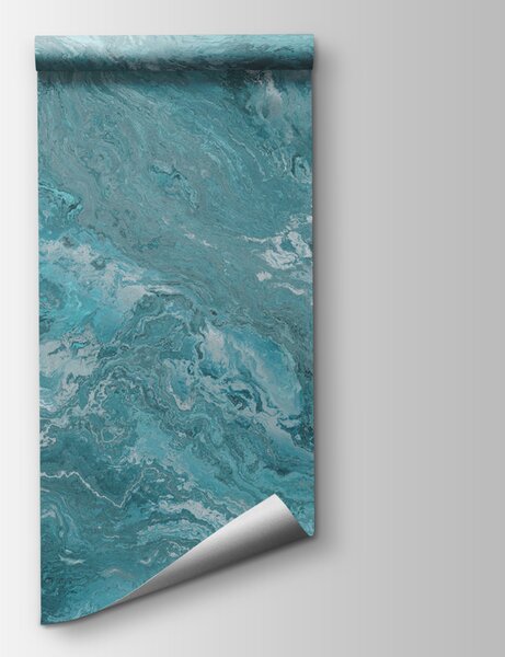 Fototapeta Fale oceanu w abstrakcyjnej formie, Fototapety Marmur, Popularne Fototapety, u96330 - Tapeko.pl