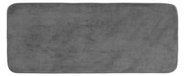 Antracytowy dywanik łazienkowy 50x120 cm Vitamine – douceur d'intérieur