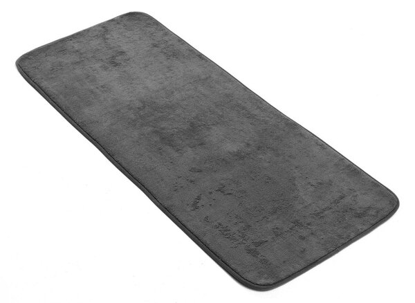 Antracytowy dywanik łazienkowy 50x120 cm Vitamine – douceur d'intérieur