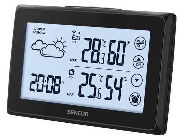 Sencor SWS 2850 Stacja pogodowa z czujnikiem bezprzewodowym