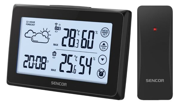 Sencor SWS 2850 Stacja pogodowa z czujnikiem bezprzewodowym