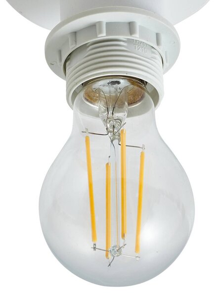 Lampa sufitowa Helin Lindby, możliwość ściemniania, kremowy / amber, salon / jadalnia, tkanina / materiał / jedwab, skandynawski