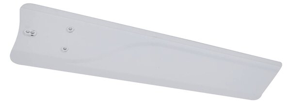 Wentylator sufitowy LED Lindby Aerallo, biały, CCT, cichy Aerallo, biały / opal, salon / jadalnia, metal, nowoczesny