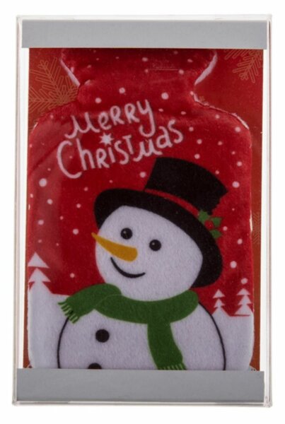 Rozgrzewająca poduszka żelowa w polarowym pokrowcu Merry Christmas