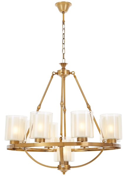 LAMPA WISZĄCA LOFT MOSIĘŻNA SANTINI W9