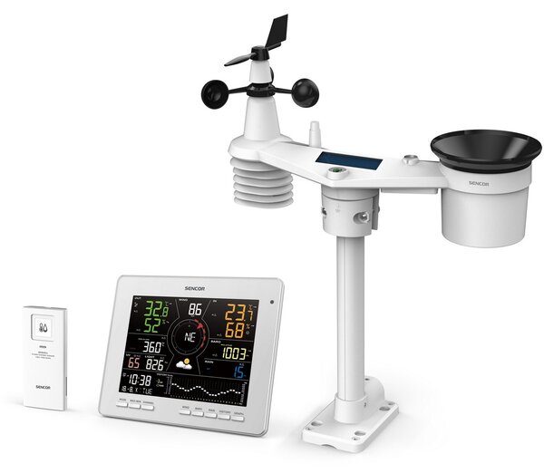 Inteligentna domowa stacja pogodowa Sencor SWS16600 WiFi