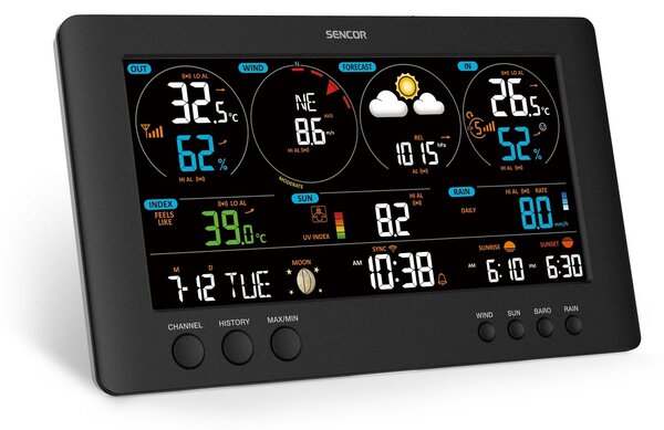 Sencor SWS 12500 WiFi stacja pogodowa