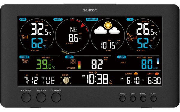 Sencor SWS 12500 WiFi stacja pogodowa