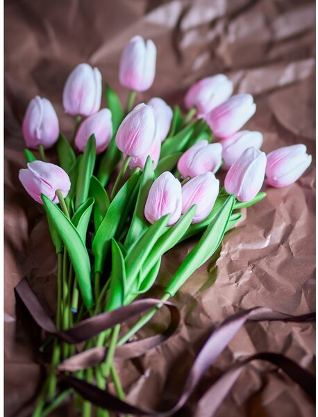 Sztuczny kwiat (wysokość 32 cm) Tulip – Bloomingville