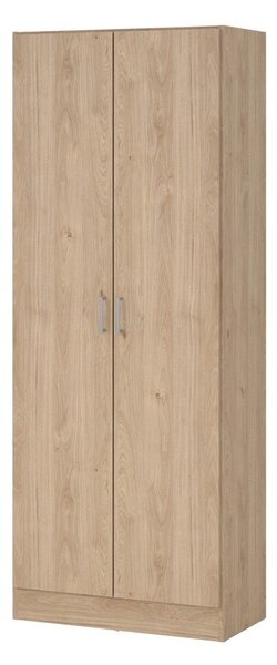 Szafa w dekorze dębu w naturalnym kolorze 70x181x36 cm Focus – Tvilum