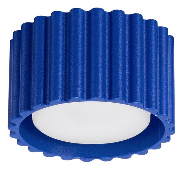 Niebieska metalowa lampa punktowa ø 10 cm Zora – Sollux