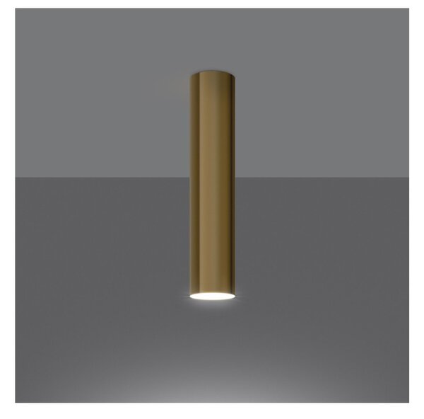 Metalowa lampa punktowa w kolorze złota ø 6 cm Castro – Sollux