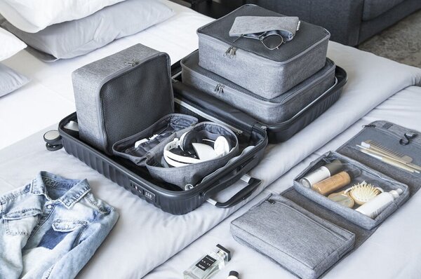 Tekstylny organizer podróżny – Bigso Box of Sweden