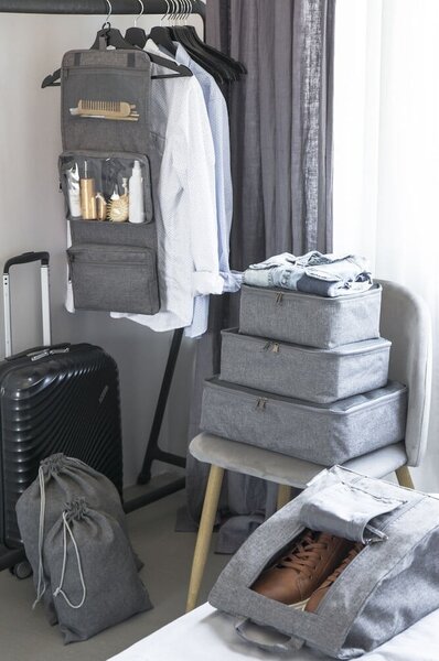 Tekstylny organizer podróżny – Bigso Box of Sweden
