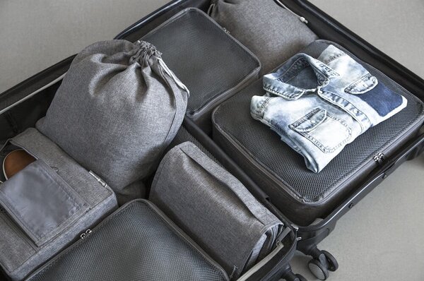 Tekstylny organizer podróżny – Bigso Box of Sweden