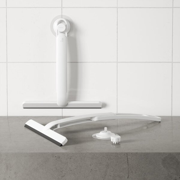 Biała ściągaczka z uchwytem 40 cm Flex – Umbra