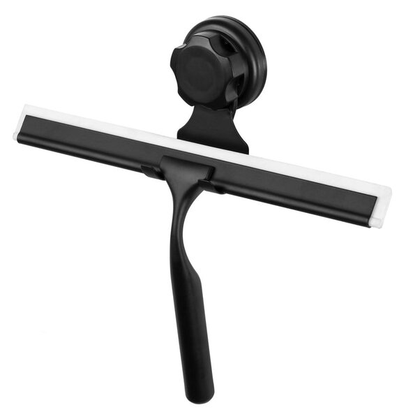 Czarna samoprzylepna ściągaczka do szyb Compactor Bestlock Black Double Hook Squeegee