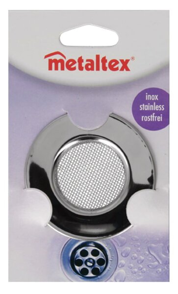 Sitko do zlewu ze stali nierdzewnej Metaltex, ø 7,5 cm