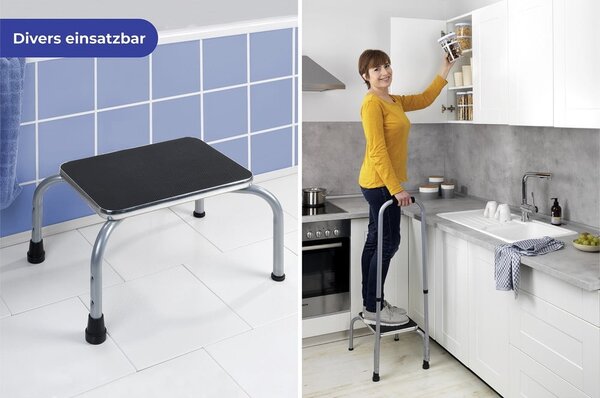 Metalowy schodek 98 cm Secura – Maximex