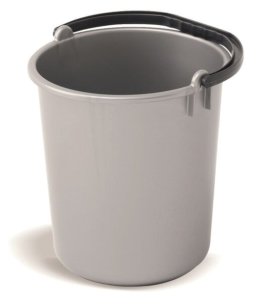 Szare wiadro plastikowe 9 l – Addis