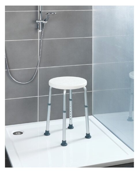 Taboret do wanny lub pod prysznic Wenko Bath/Shower Stool, 45x45 cm