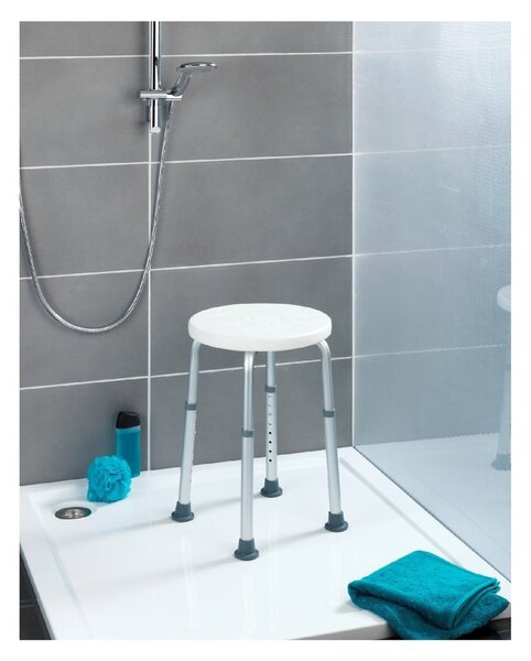Taboret do wanny lub pod prysznic Wenko Bath/Shower Stool, 45x45 cm