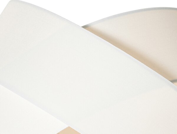 Nowoczesna lampa podłogowa biała - Cloth