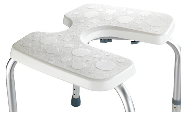Taboret pod prysznic Wenko Hygienic Stool White, 53x46 cm