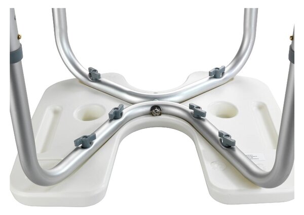 Taboret pod prysznic Wenko Hygienic Stool White, 53x46 cm