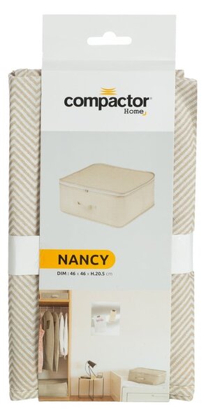 Tekstylny pojemnik do przechowywania ubrań Nancy – Compactor