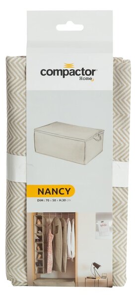 Tekstylny pojemnik do przechowywania ubrań Nancy – Compactor