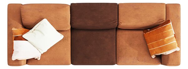 Sofa w stylu BOHO z Alcantary