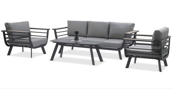 OUTLET 962 Zestaw ogrodowy ASPEN CAFFE Grey - Furrore