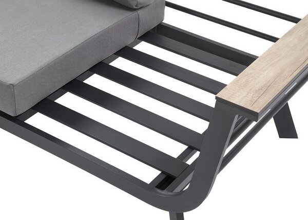 OUTLET 962 Zestaw ogrodowy ASPEN CAFFE Grey - Furrore