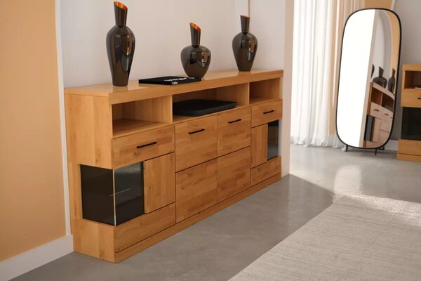 Komoda dębowa 180 cm Raro 20