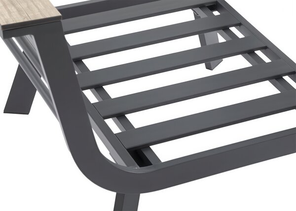 OUTLET 962 Zestaw ogrodowy ASPEN CAFFE Grey - Furrore