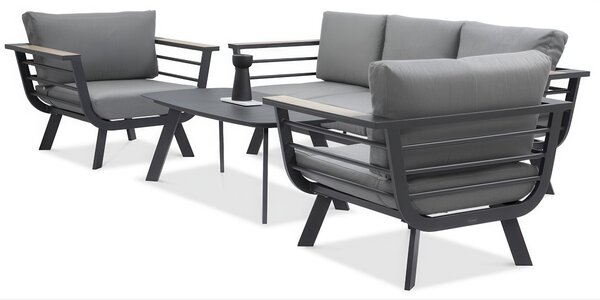 OUTLET 962 Zestaw ogrodowy ASPEN CAFFE Grey - Furrore