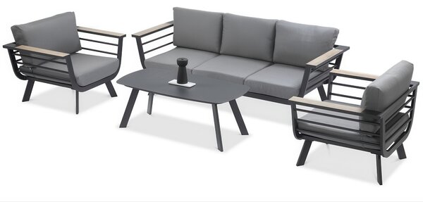 OUTLET 962 Zestaw ogrodowy ASPEN CAFFE Grey - Furrore
