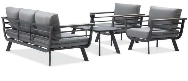 OUTLET 962 Zestaw ogrodowy ASPEN CAFFE Grey - Furrore