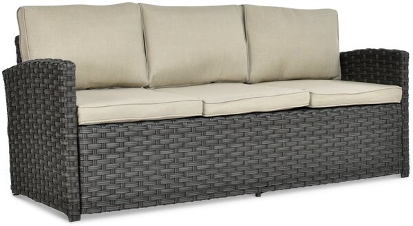 OUTLET 967 Zestaw z technorattanu BORNEO Brown