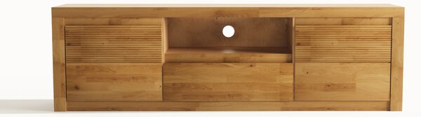 Dębowa szafka rtv 160 cm Bruno 44